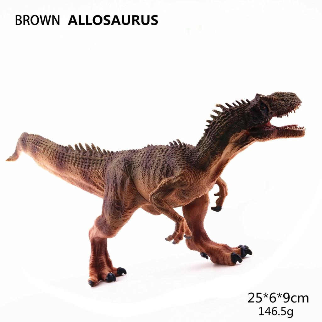 Solid Plastic Dinosaur Model Dinosaur Allosaurus Animal Model Toy