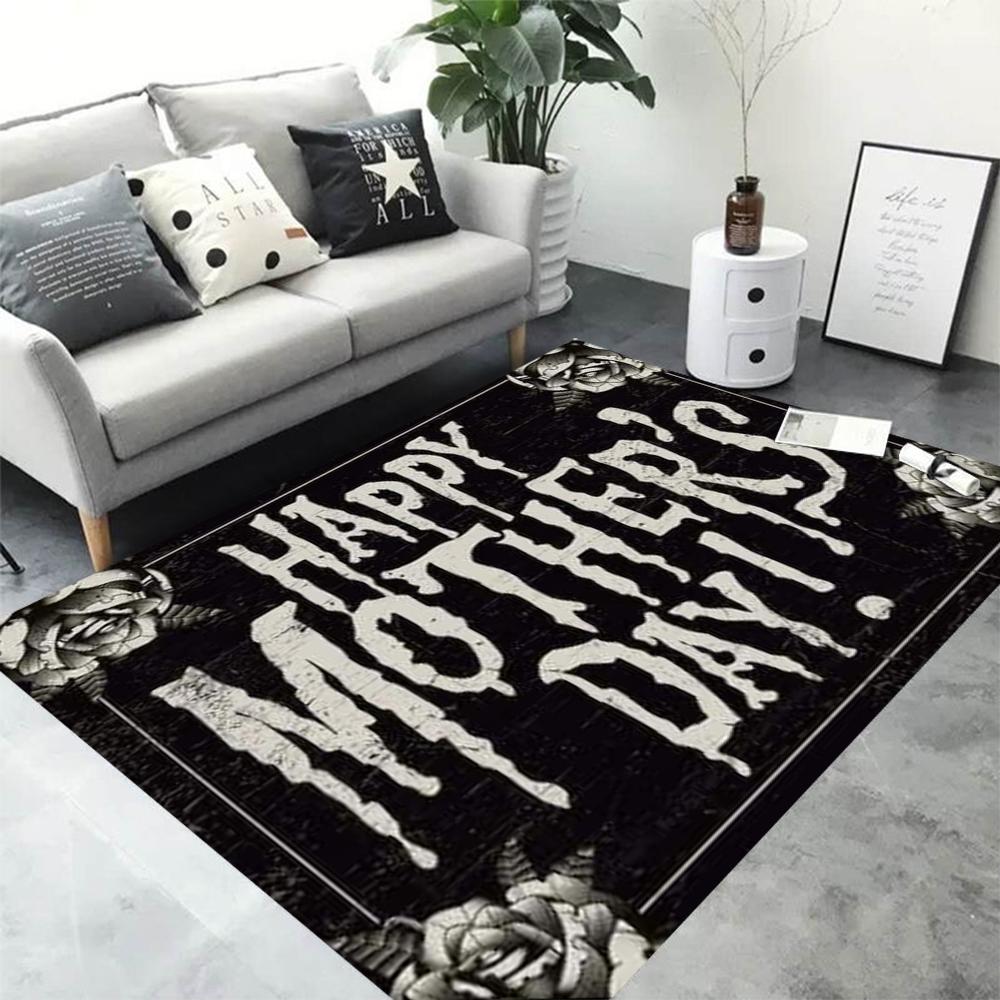 Hexerei Gothic Bereichsteppich Schlafzimmer Sofa Rutschfester Teppich Badezimmer Fußmatten Küche Eingang Fußmatte Heimdekoration
