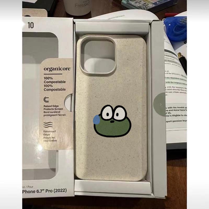 

Cartoon Frog French Fries iPhone Case - Compatible with iPhone 11, 12, 13 Pro Max, 14 & 15, Anti-Fall Soft Shell Apple 11 Pro Max