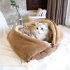 Pet Beds For Cats Soft Foldable Mat Washable Cat Bed Sleeping Pad For Kitten Puppy Pet Indoor Winter Fall All Seasons Living