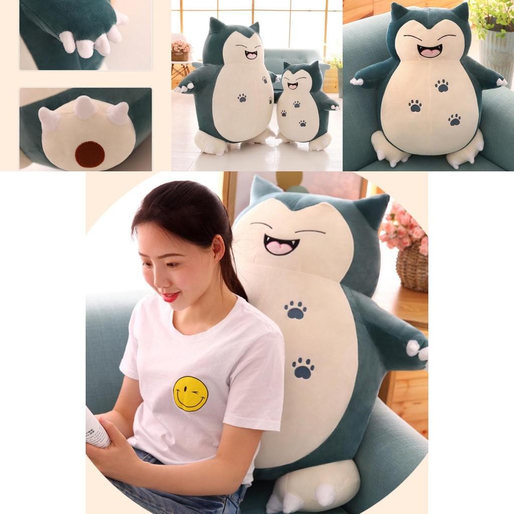 Pokmon Snorlax Plush Toy With Super Soft Crystal For Kid And Collectors