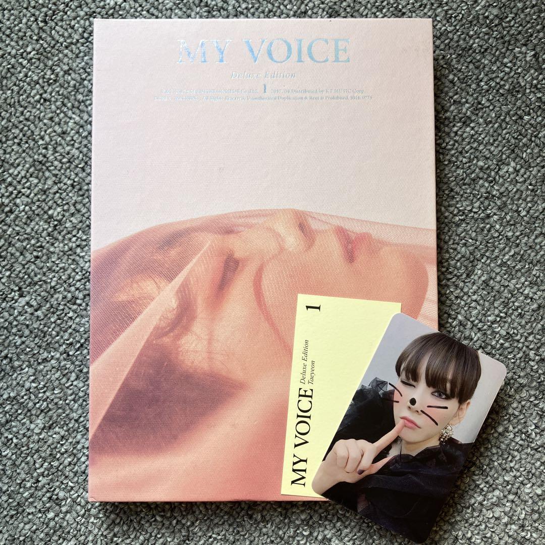 

[USED] Girls Generation Taeyeon My Voice Deluxe Korean CD Album
