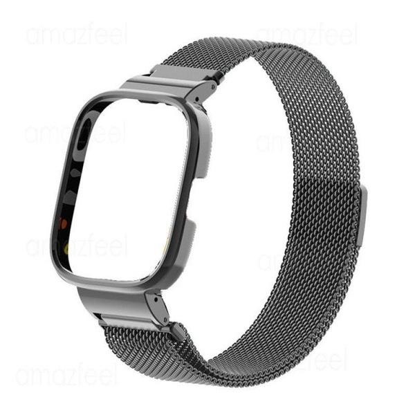 Metal Watch Band For Redmi Watch 3 Smart Watch Magnetic Bracelet+Cover For Redmi Watch 2 Lite / Mi Watch Lite Strap Frames Case