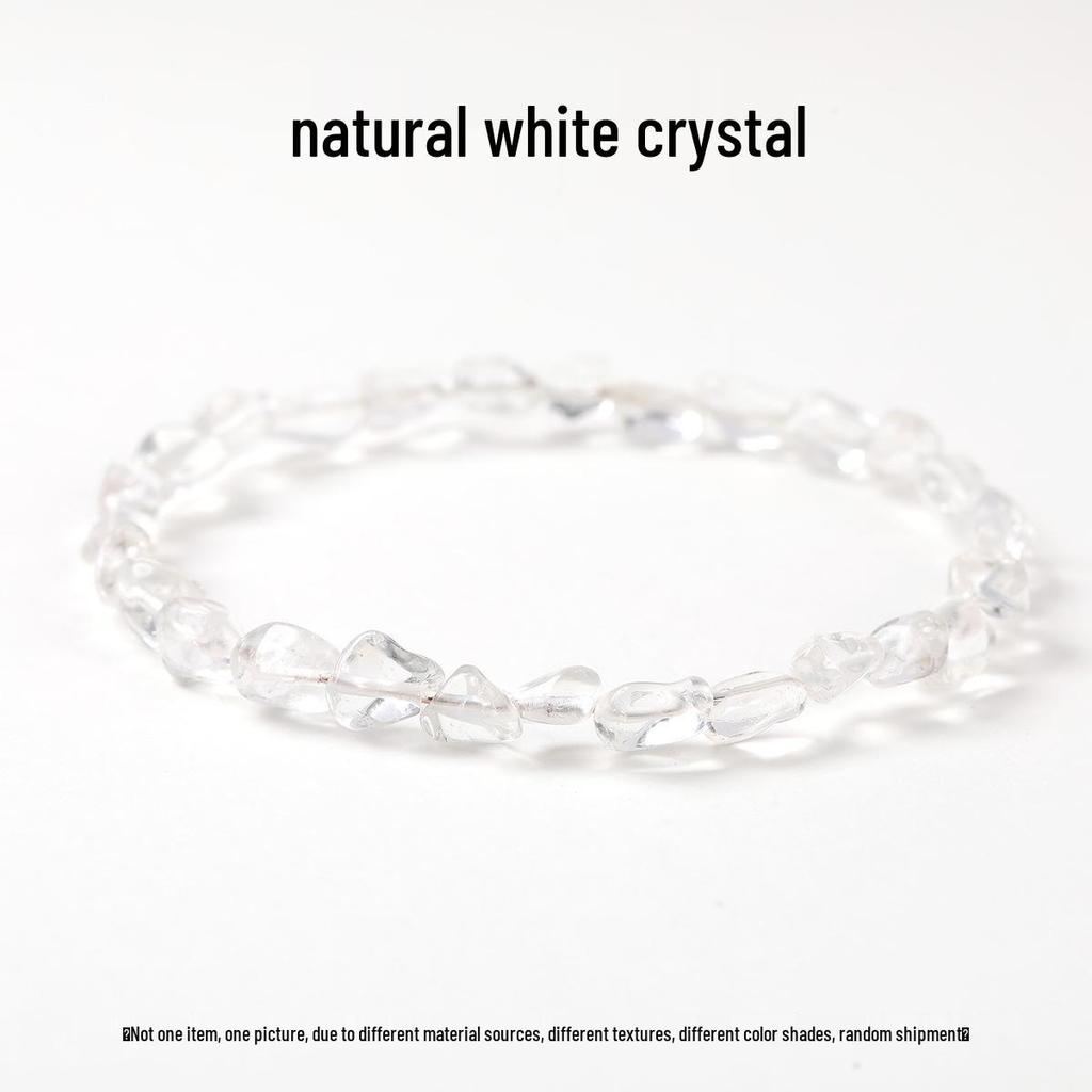 Pulsera Elástica de Chips de Ágata de Siete Colores de Jingdong