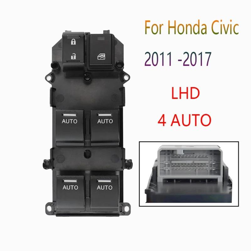 

Car Accessories for Honda Civic 2011-2017 Front Left Electric Power Master Window Switch Glass Lifter Control Button Auto Parts