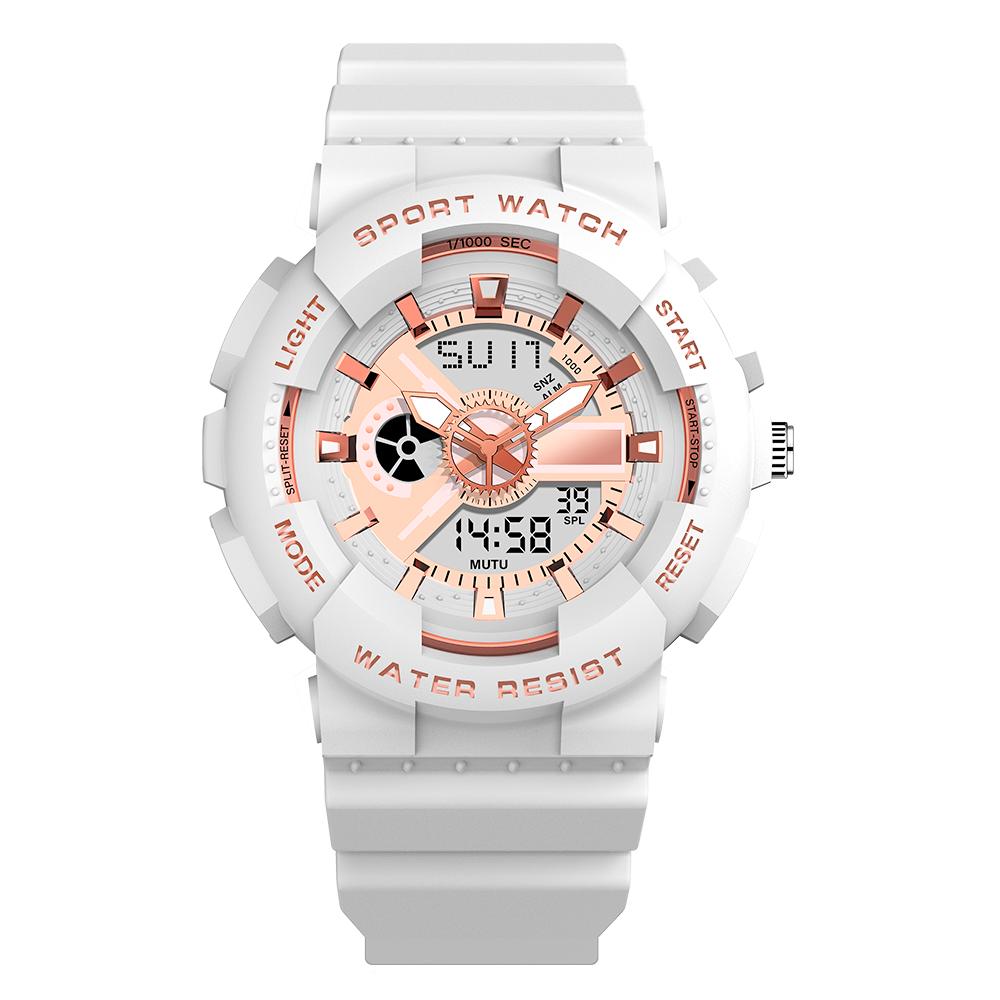 2025 Student Fashion Sports Watch Multifunctional Waterproof Watch Dual Display Electronic Digital Watch