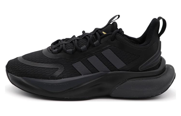 Adidas Wmns AlphaBounce Plus  Black Gold Metallic  Women s HP6149 36
