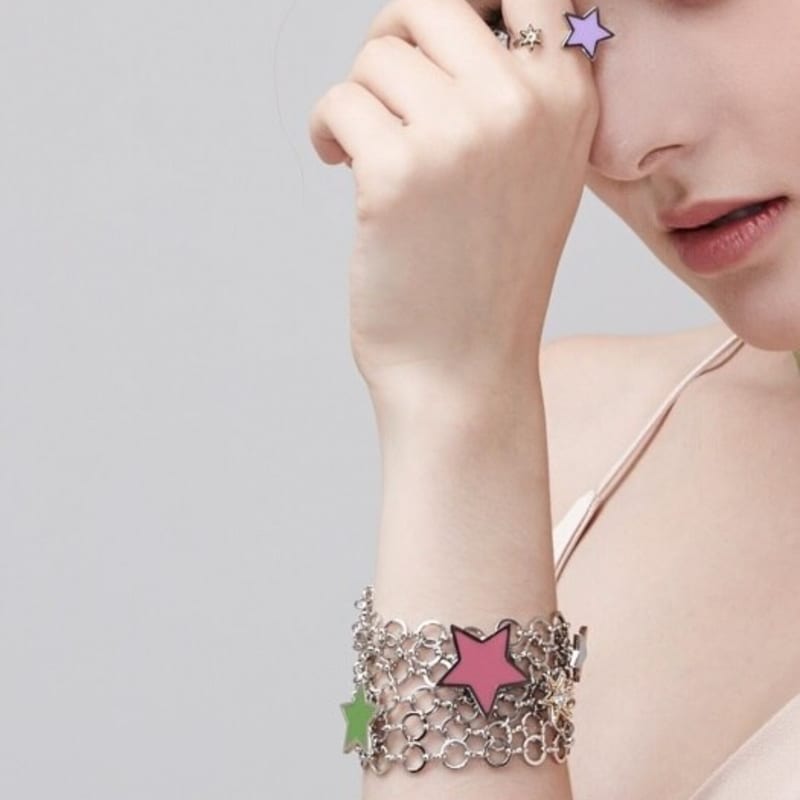 

Rita Monica Shooting Star Day Glamour Bracelet WHITE GOLD