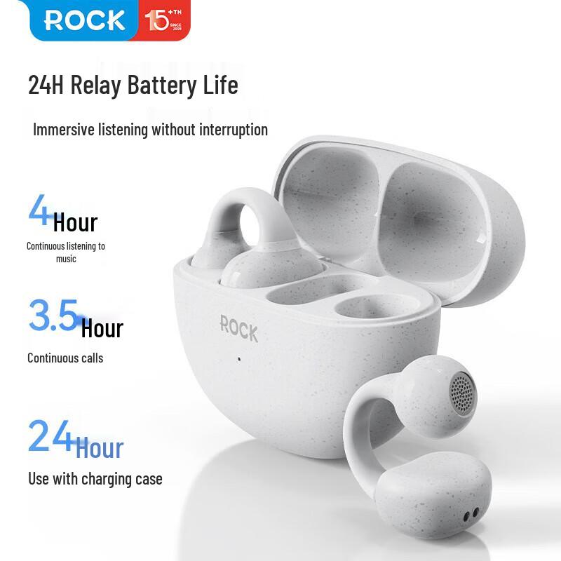 

ROCK EB500 Ear Clip Wireless Bluetooth Sports Earbuds