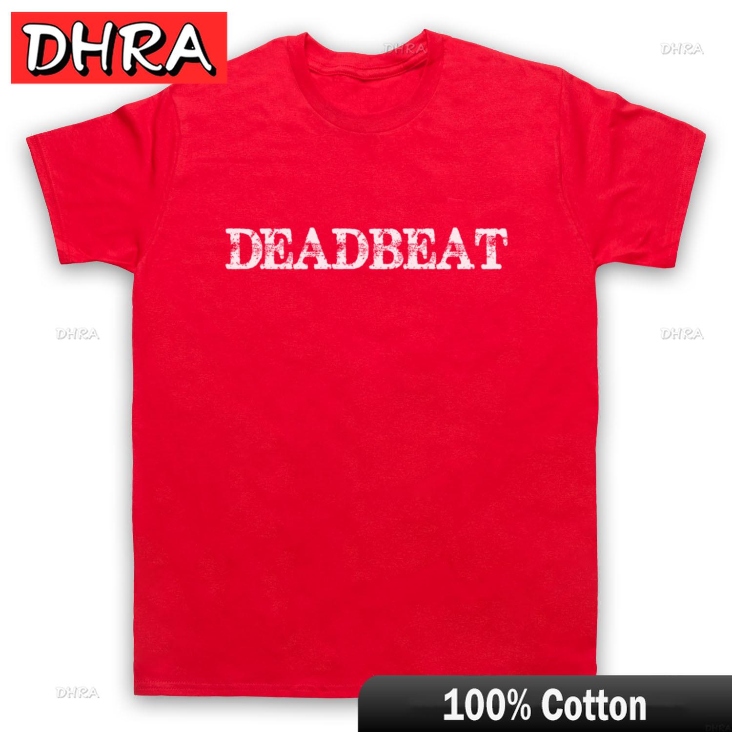 

DEADBEAT FUNNY SLOGAN RETRO IRONIC HIPSTER COOL UnisexS Graphic Print for Beach Printed Tee T Shirt Comfy Urban Minimalist Gothic S