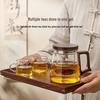 YIHUTEA Glass Teapot with Infuser
