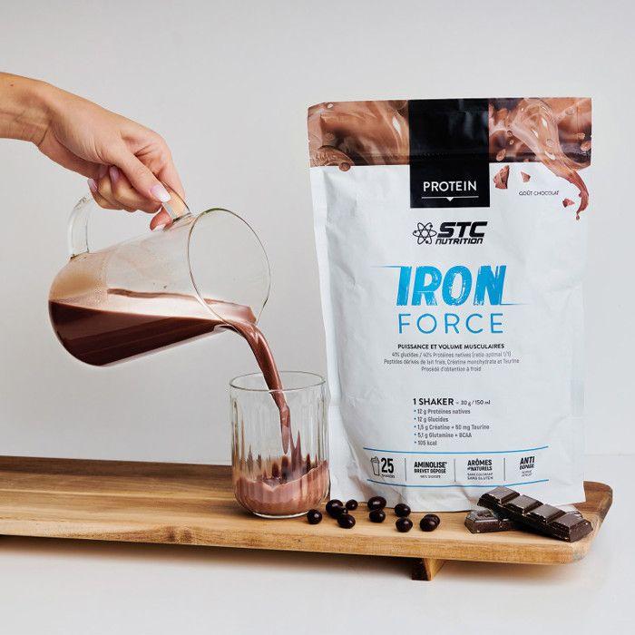 STC Nutrition Iron Force Saveur Chocolat 750g
