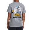 Under Armour Koszulka treningowa z krótkim rękawem z nadrukiem kreskówkowym Water Cooler Męskie topy Szary 1379555-035