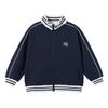Luo Meng Boys' Stand-Collar Baseball Jacket