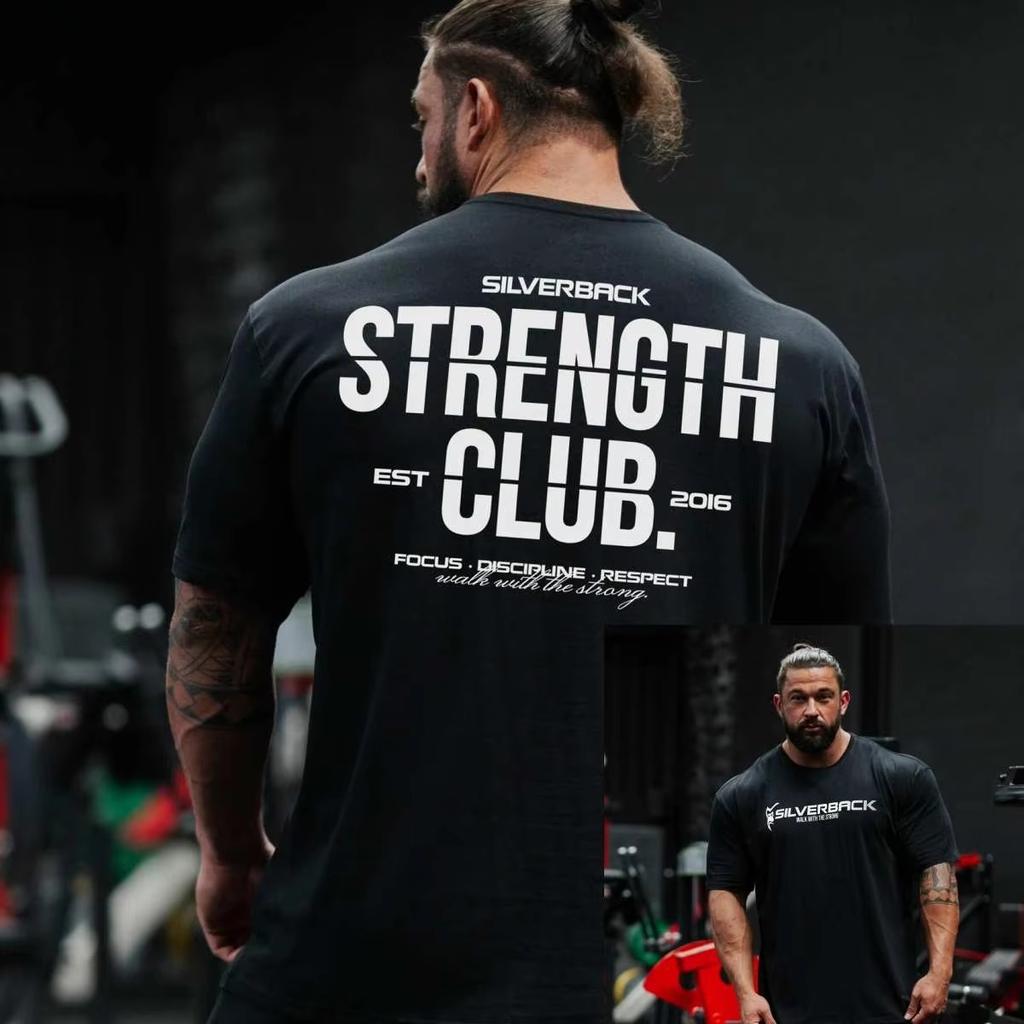 Squat Bench Deadlift Professional Strength Training Clothing Brand T-Shirt Cotton Graphic Tee Unisex Unisex Summer Streetwear