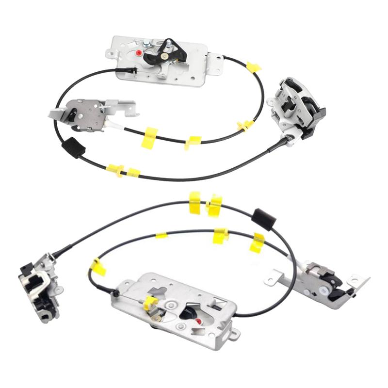 Auto Rear Side Door Lock Latch & Cable for Ford F-150 Extended Cab 2004-2008,