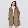 Chuyu Women's Loose-Fit Belted Trench Coat