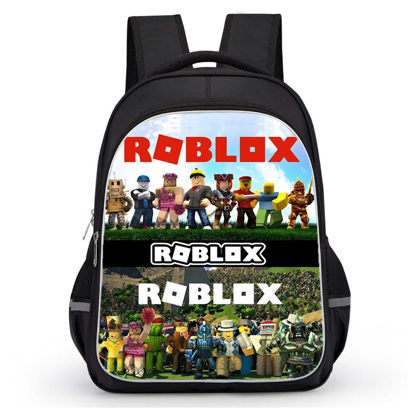 2026 new Roblox comfortable backpack with high-definition printed casual lightweight backpack