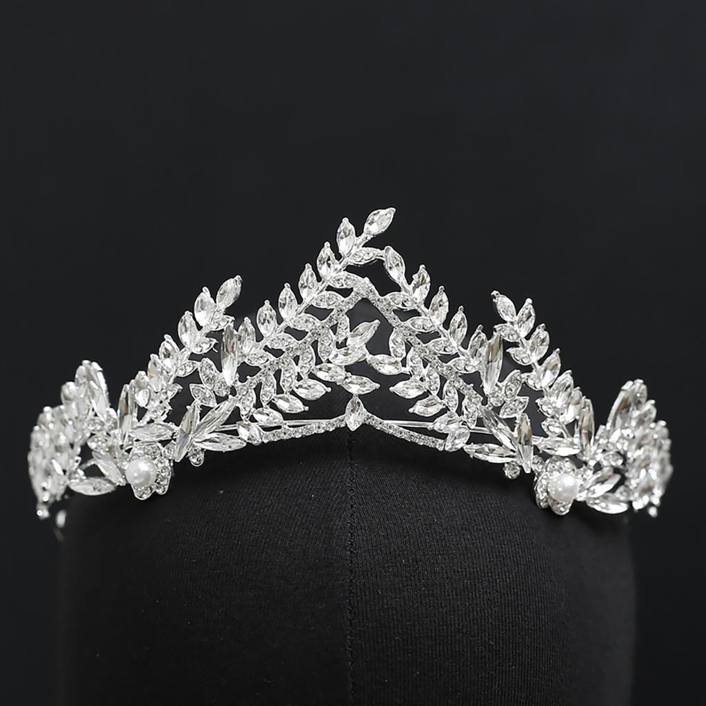 Crown Tiara Bridal High End Rhinestone Crown Luxury Wedding Wedding Dress Crown Birthday Dinner Crown Tiara