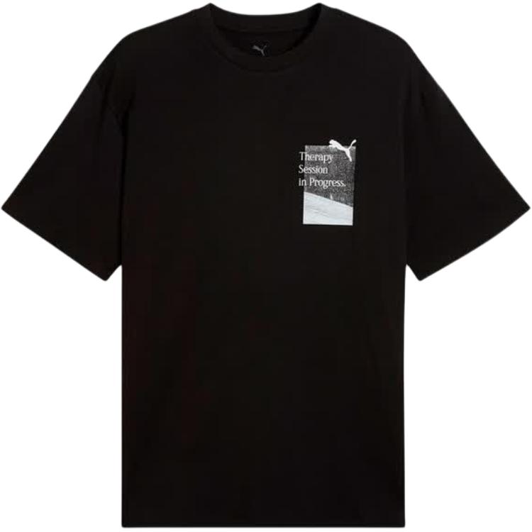 

Puma Sports Round Neck Comfortable Skin-Friendly Short Sleeve T-Shirt Men tops 63740201 S