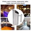 Stainless Steel Material Stainless Steel Water Pitcher Ergonomic Handle Silver Stainless Steel Water Jug 1L Capacity Ice Guard