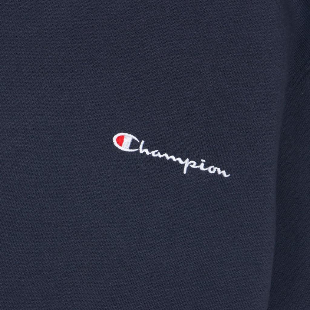 Champion Short Sleeve Crew Neck Sweatshirt Script Off Black Kids' (CK-B005), 100% Cotton, Logo,