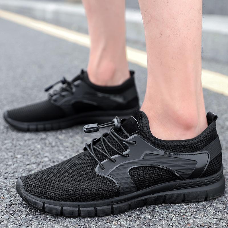 Pantofi de plasă pentru bărbați Sandale subțiri respirabile de vară Goale Pantofi de condus din plasă Pantofi ușori cu suprafață din plasă pentru exerciții și timp liber
