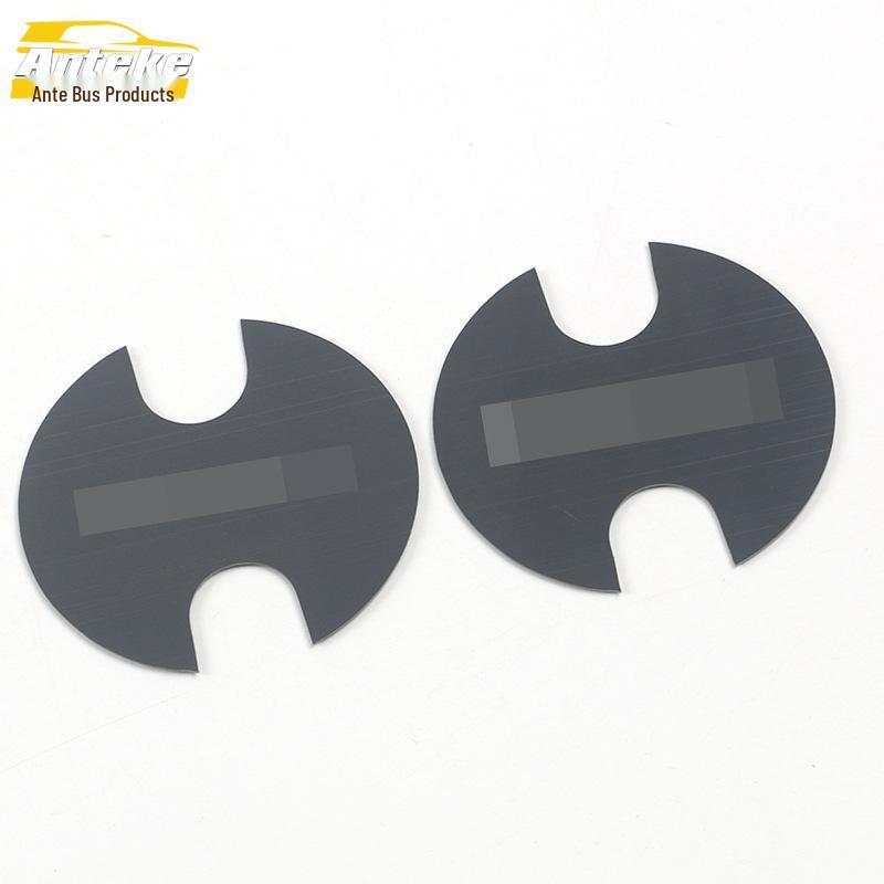 22 RAV4 Stainless Steel Center Console Cup Holder Decorative Sequin Sticker