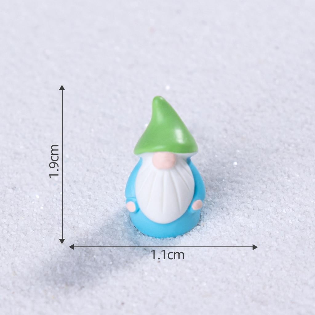 Christmas Ornaments Resin Creative Halloween Dwarves Mini Ornaments Vivid Micro Landscape Decoration For Bookshelf Festive