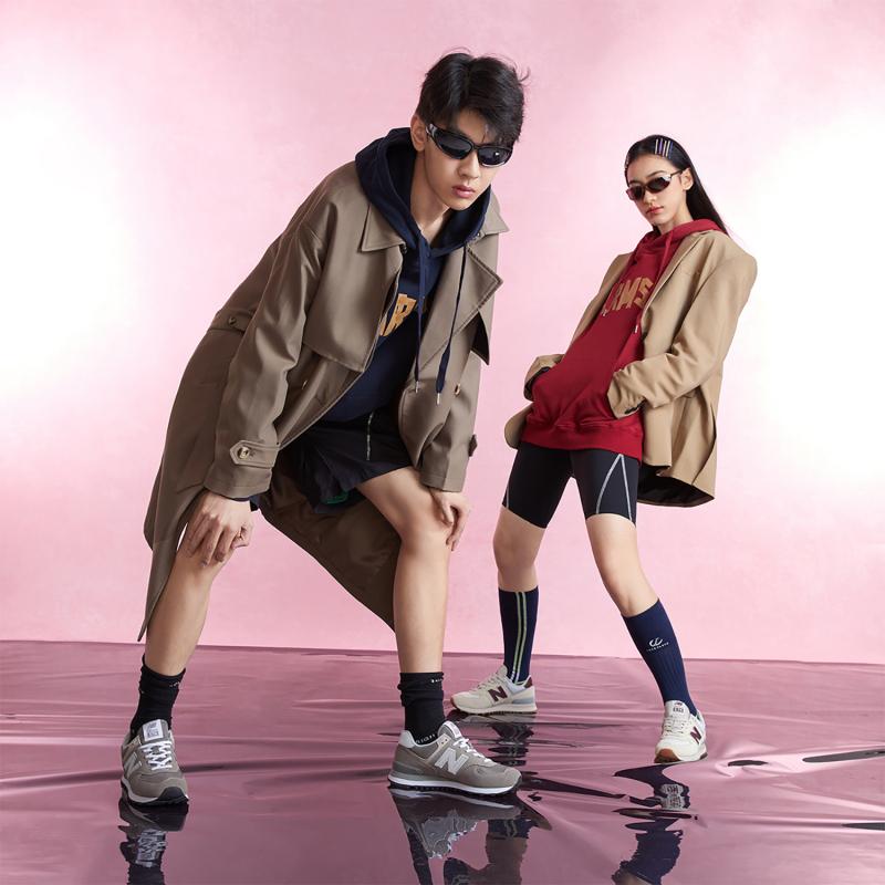 New Balance 574 'Grey White' 2022 Sneakers ML574EVG