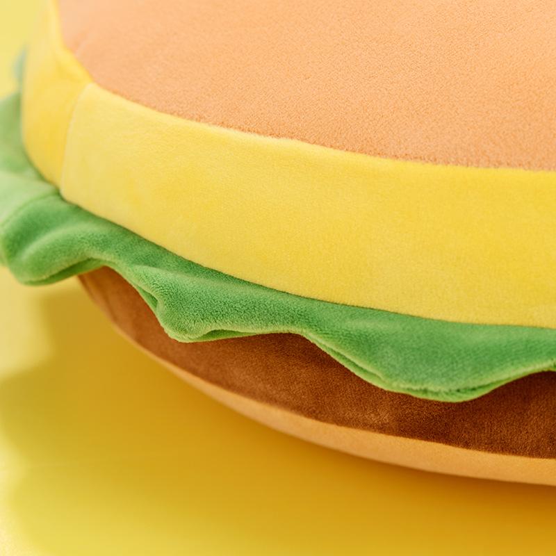 Hamburger throw pillow plush toy foodie snack bag climbing mat sleeping multifunctional girl heart birthday idea
