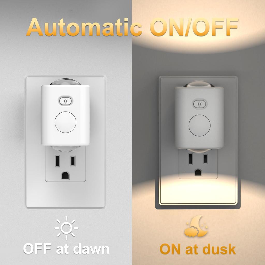 Motion-Activated RGB Night Light: Automatically Lights Up When People Arrive, Turns Off When They Leave - Best Seller