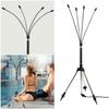 Patio Standing Misters Adjustable Height Portable Stand Mister Portable Misters for Outside for Water Mist Playing Patio Cooling