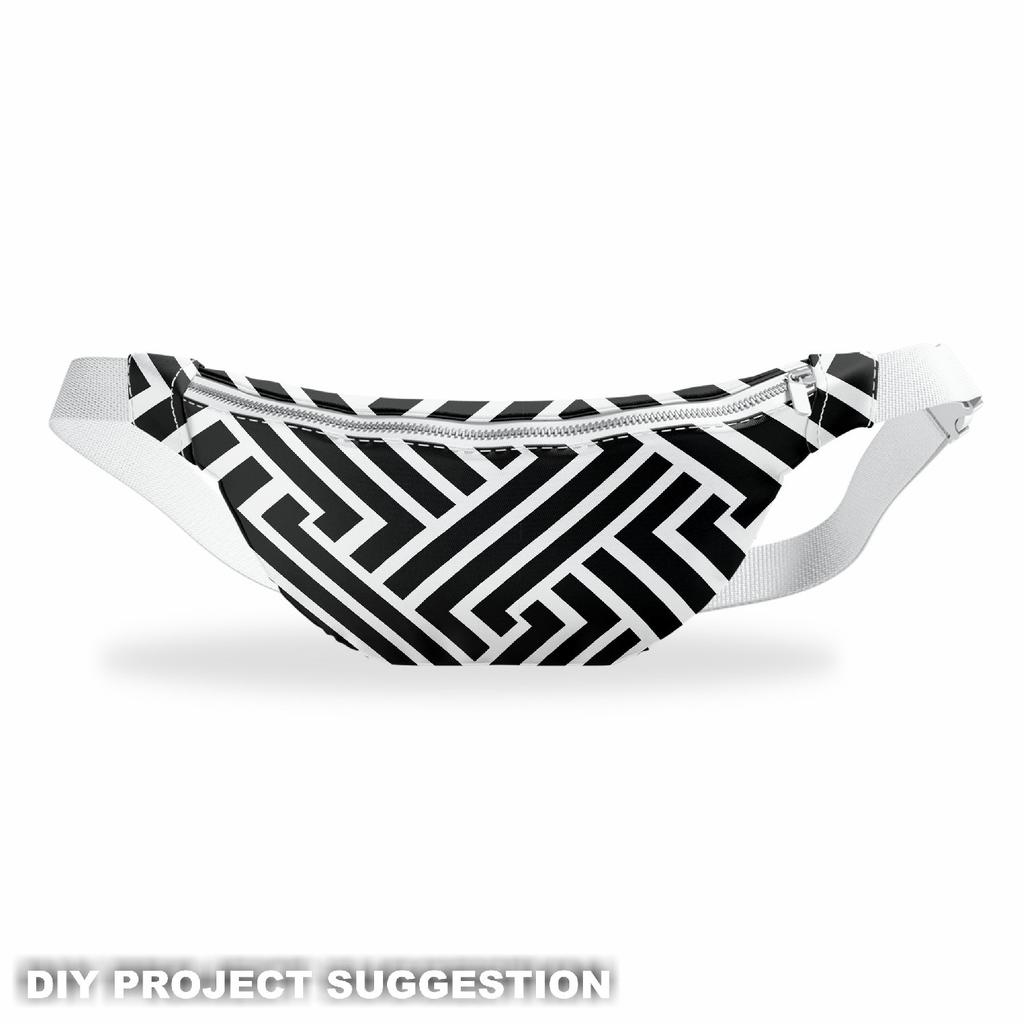 Outdoor Dekostoffe Oxford - Motiv Gestreift Geometrisch