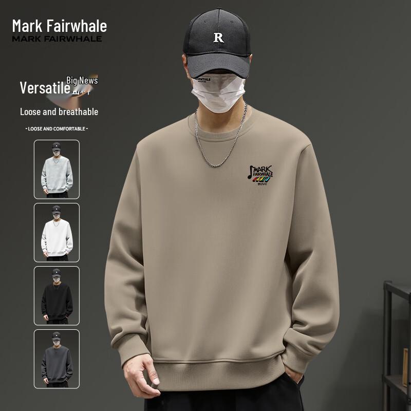 

Mark Fairwhale Men s 2025 Autumn Heavyweight Crew Neck Sweatshirt 3XL