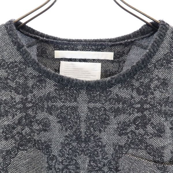 WHITE MOUNTAINEERING Made in Japan Wool Blend Overall handle Long sleeve knit Men's Used