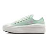 Converse Chuck Taylor All Star Move Platform Low Summer Embroidery Women Sneakers Blue Sticky-Aloe-Green Egret A10823C