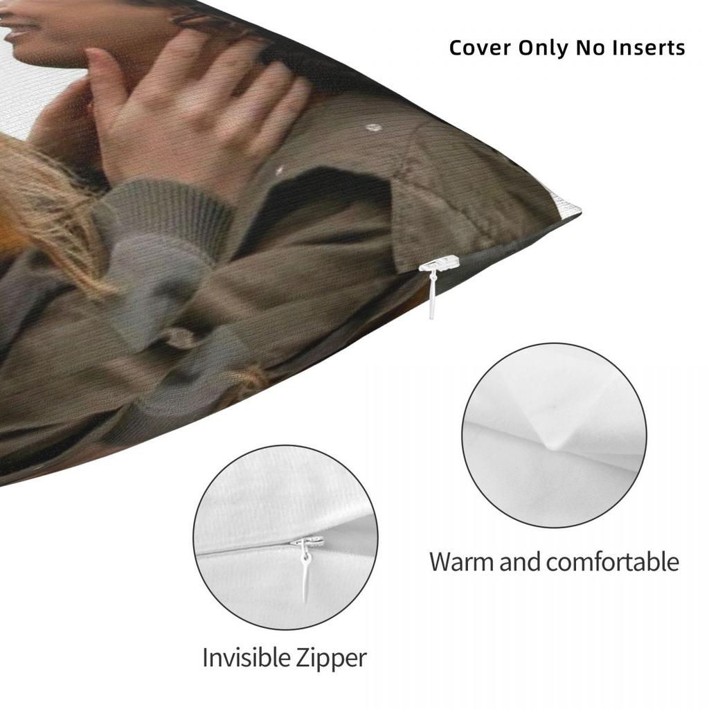 Killing Eve Villanelle Eve Polastri Square Pillowcase Polyester Linen Velvet Creative Decorative Pillow Case Seater Cushion 18"