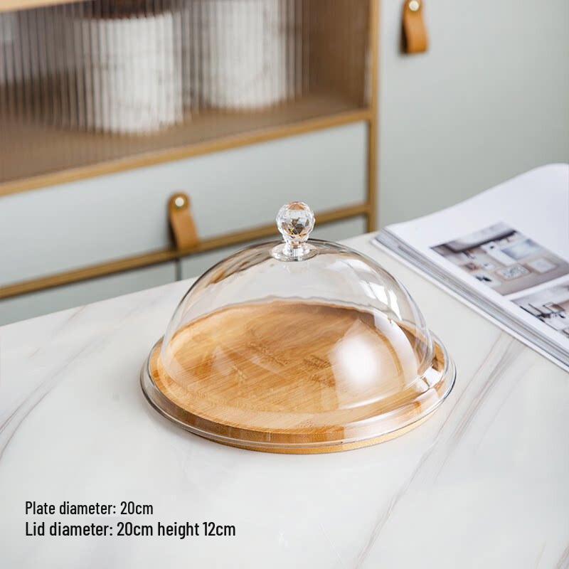 

Керамическая тарелка для дегустации еды с крышкой