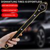 1PC  Heavy Duty Metal Tire Jack Wrench 360 ° Rotating Knob Rust Proof Long Handle Scissor Jack for Easy Removal and Installation Tools