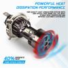 30W Motorcycle ATV H4 LED Headlight Bulb High/Low Beam Headlamp 6000K Waterproof