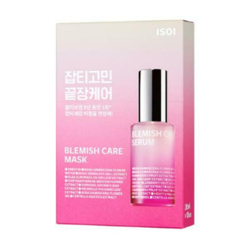 isoi Bulgarian Rose Blemish Care Mask 10 Sheets