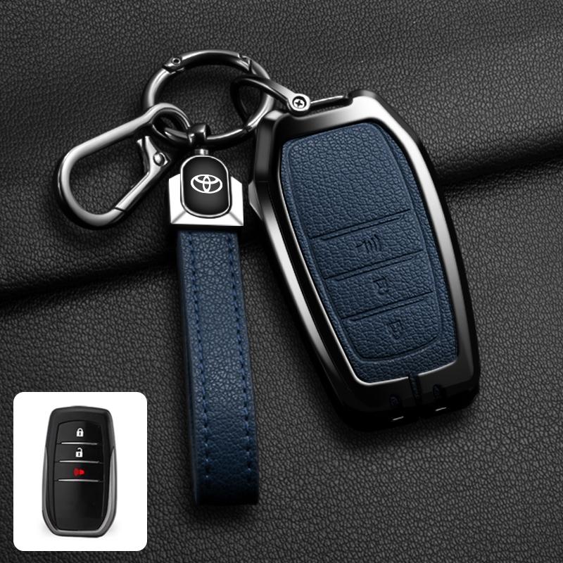 2026 Heiß für Toyota Radkappen Auto Schlüsselanhänger Hülle Gehäuse für Toyota Land Cruiser Mirai Venza RAV4 Prime Hilux Sienna Fortuner 2