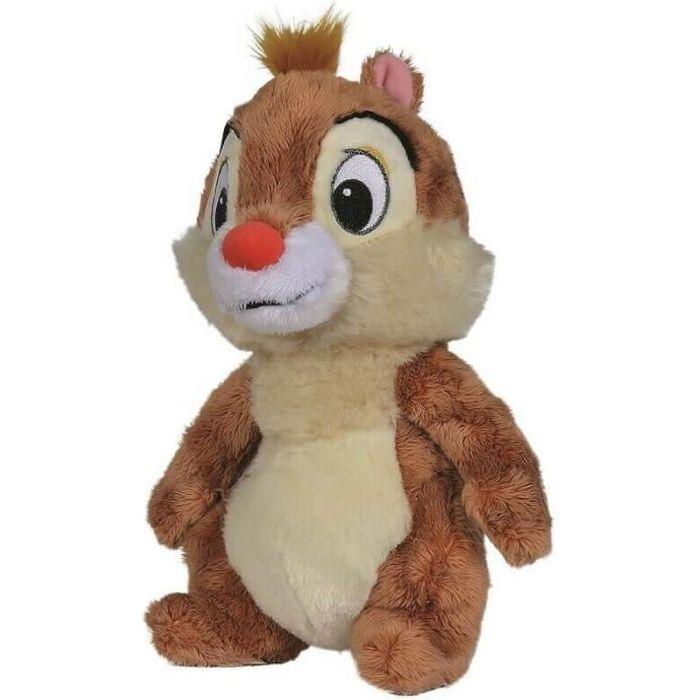 Peluche Disney - Tac - 25 cm - Marron et beige - Enfant - Disney Animaux - Mixte - Plush - 3 ans - Intérieur
