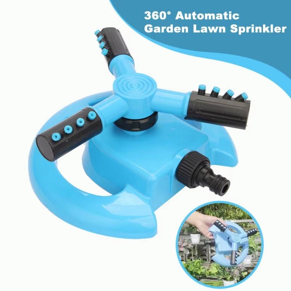 Water-Saving Automatic Lawn Sprinkler 360 Degree Rotating Irrigation Water Sprayer Agricultural