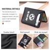 Zipper Short Wallets Multi Slots Leather Card Holder Coin Purse For BMW M Performance E36 E46 E60 E90 E91 E92 E93 F30 F20 xkhr50