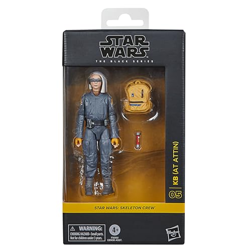 Hasbro Star Wars Black Series KB, Star Wars: Skeleton Crew Collectible 6-inch (15cm) Action Figure F9991, Authentic