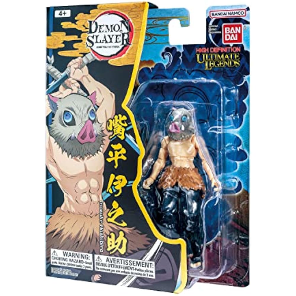 Bandai Namco Ultimate Legends Demon Slayer Inosuke 5" Action Figure