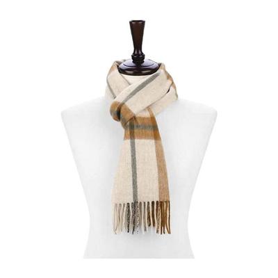 Elkate Women's Muffler Neck Warmer Fall/Winter Couple Check Wool Scarf LDRM020