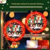 LED Christmas Fairy Lights: Indoor Flashing Ornaments for Festive Window Decoration